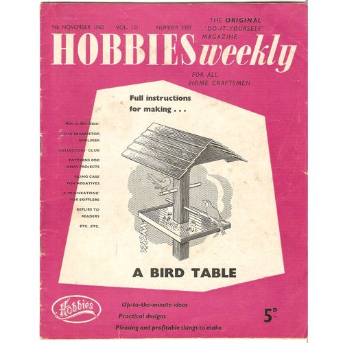 Hobbies Weekly Magazine November 1960