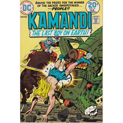 Kamandi 14 - 1974 - Kirby - Very Fine