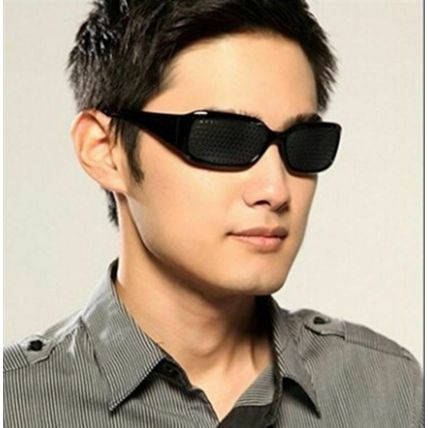 Small Hole Vision Correction Eyesight Improvement Care Exercise Eyewear Glasses