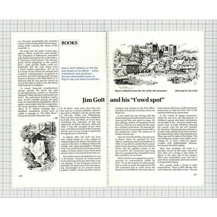 (6096) Jim Gott Artist Ripon North Yorkshire - 1988 SMALL Article