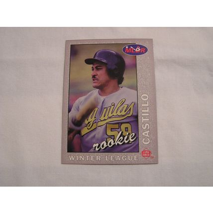 Carmelo Castillo 1993 Lime Rock Winter League GOLD NO. 93 ROOKIE