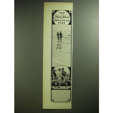 1974 Sea Island Georgia Ad - Now Sea Island More than ever
