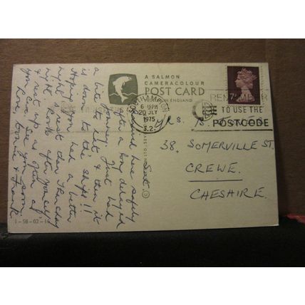 multiview, SOUTHAMPTON, HAMPSHIRE used vintage postcard by J. salmon 1975 pm =