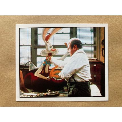 Who Framed Roger Rabbit Sticker # 91 (C) unused 1988 Panini Disney