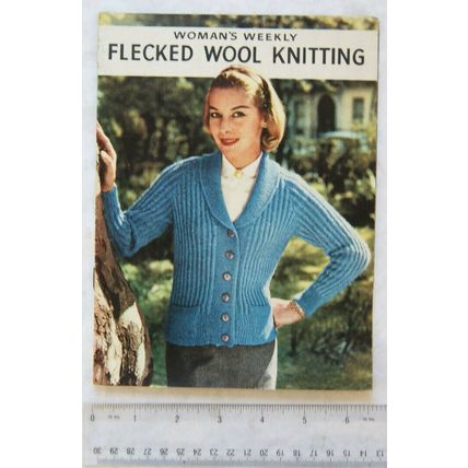 Woman's Weekly Booklet No. 1, Flecked Wool Knitting