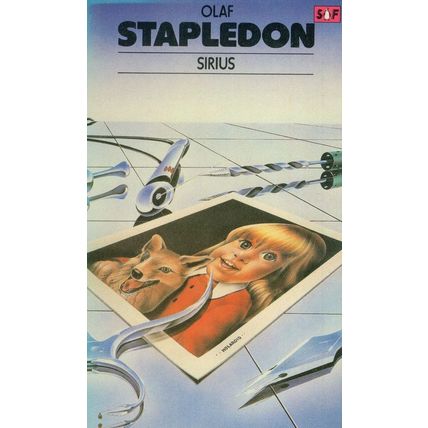 Olaf Stapledon Sirius 1979 Science Fiction Book Postcard