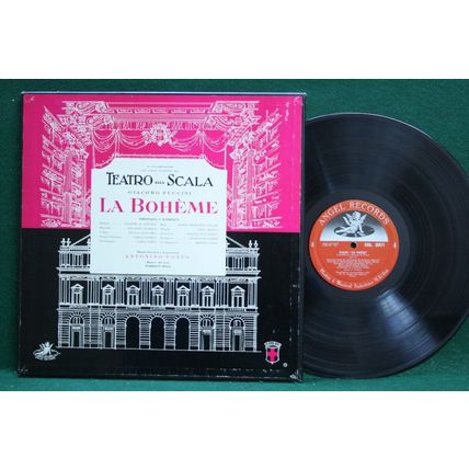 Votto/Stefano - Puccini: La Boheme - 2-LP - 3560 B/L - NM