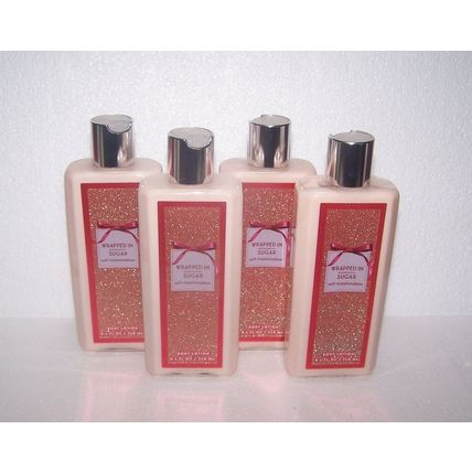 4 Bath & Body Works Wrapped In Sugar Soft Marshmallow Body Lotion 8.4 fl oz