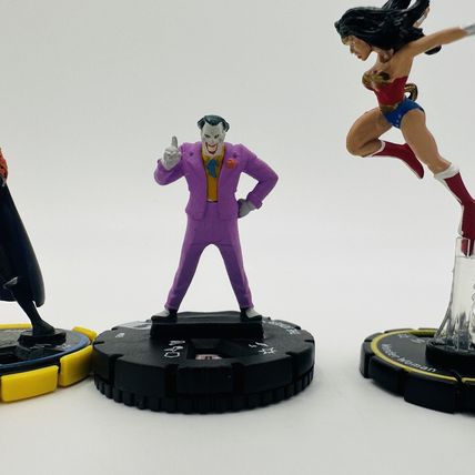 DC Heroclix Superman Wonder Woman 5 CHASE FIGURE Lot #003, 006, 011, 047, 020
