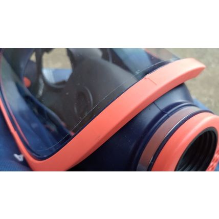 joblot climax 731-s silicone full face respirator filter class 2 wide view mask