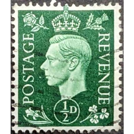 Stamp Great Britain SG462 1937 1/2d King George VI Used