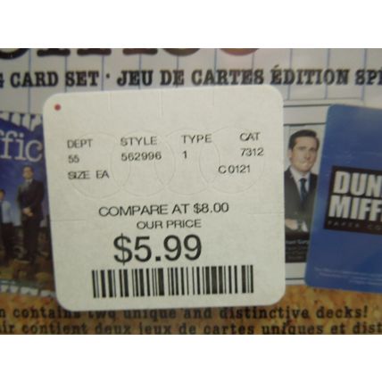 The Office TV Show Playing Cards Special Edition - NEW sealed