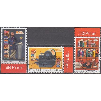 Belgique 2003 Michel 3267 - 3269 O Cote (2008) 1.50 € Le livre Cachet rond