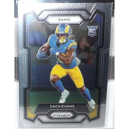 2023 Panini Prizm ZACH EVANS (Rams) Rookie Card #359