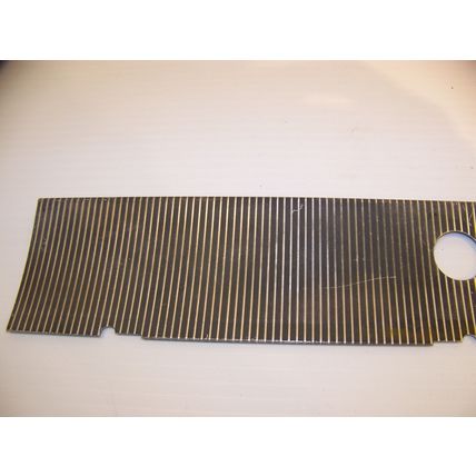 1966 CHRYSLER 300 GLOVEBOX TRIM OEM ALUMINUM STRIPED
