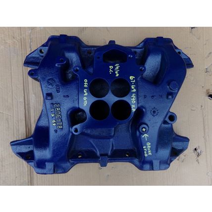 1967 68 69 Dodge Plymouth Chrysler Intake Manifold 2806178 OEM 440 HP 4 BBL