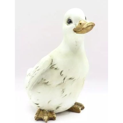 White Duck Ornamment 11.5 CM Gift Christmas Home Decor Quack Quackers