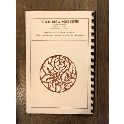 Cooking With Homer Jaycees - Homer, Louisiana - Vintage! 39 pgs. - NICE Cond!