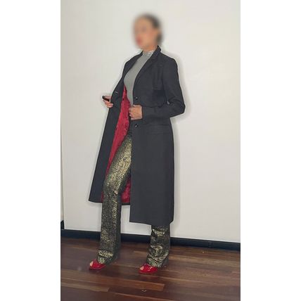 Dolce & Gabbana Dress Coat Pin Stripes Wool Suit Coat Ladies Designer Make Offer
