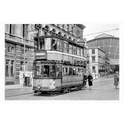 pu0071 - Glasgow Tram no 47 to City Centre - print