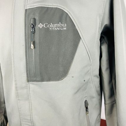Columbia Titanium Omni Heat Large Jacket Mens Zip Thermal Comfort
