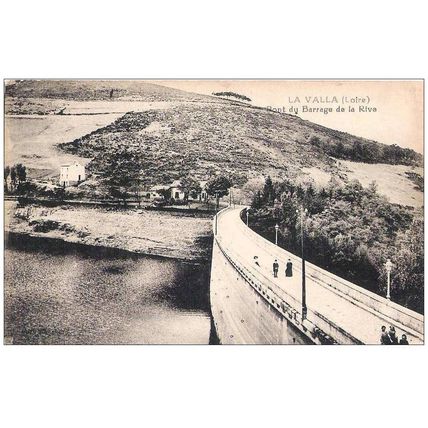 42 - La Valla - Pont du barrage de la rive