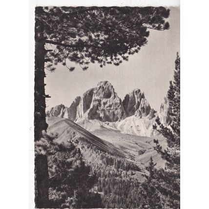 Langkofel Dolomites Italy Postcard unused VGC