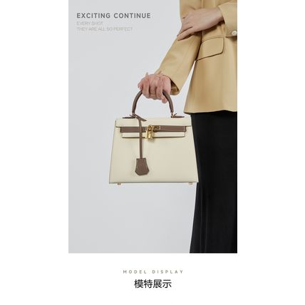Genuine Leather Women Top Handle Shoulder Purses and Handbags Brown