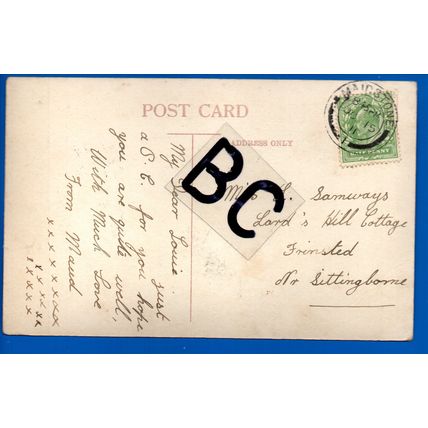 Postcard Promenade Llanfairfechan Caernarvonshire Conwy Nr Penmaenmawr 1911 P/M