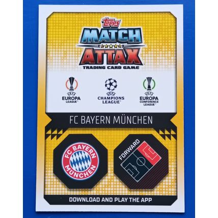 Robert Lewandowski match attax 22/23 Match Winner Bayern Munich # 207