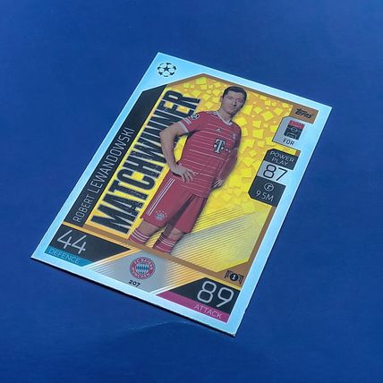 Robert Lewandowski match attax 22/23 Match Winner Bayern Munich # 207