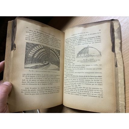 RARE* 1894 "LES CONSTRUCTIONS METALLIQUES" FRENCH ILLUSTRATED ANTIQUE BOOK (P6)