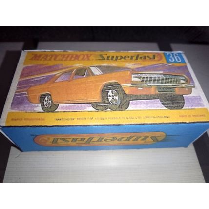 Matchbox - No36 Opel Diplomat - Replica / Reproduction Box