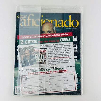 Cigar Aficionado Magazine September/October 2013 Stanley Tucci Cover New SEALED