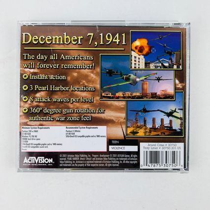Pearl Harbor Attack! Attack! CD PC Game Software Strategy War Shooter