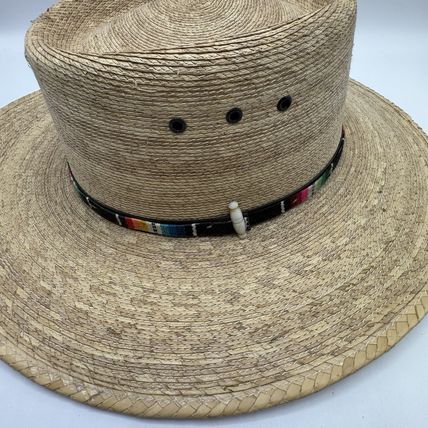 Elegante De Lujo Straw Hat Size 7 3/8 Mexico 59 Unisex Great Cond