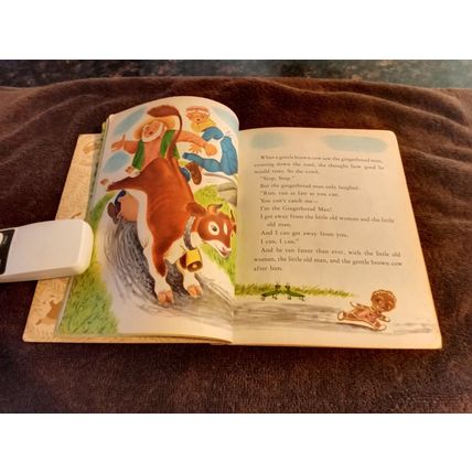 Little Golden Book The Gingerbread Man (F) 6th Edition By Nancy Nolte 1969
