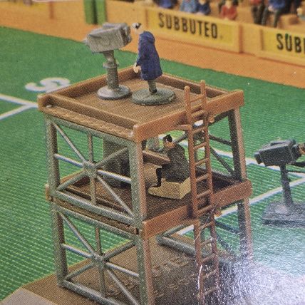 Subbuteo 61208 Outside Broadcasting Unit Complete CORRECT Box NM TV Media