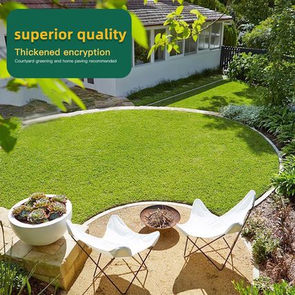 MYOYAY Artificial Grass Turf Rug 3.3X33 Ft Artificial Grass Mats 1.2" Pile Heigh