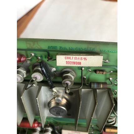 AGIE ZCH. 610481.8 20D POWER MODULE,AGIE 610481.8 BOARD EJG2501B EDM 741935,SI