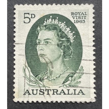 AUSTRALIA 1963 SG 0348 USED #1