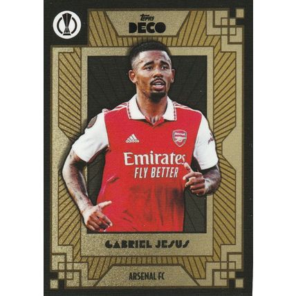 Topps Deco UEFA Europa 2022 Gabriel JESUS - Arsenal