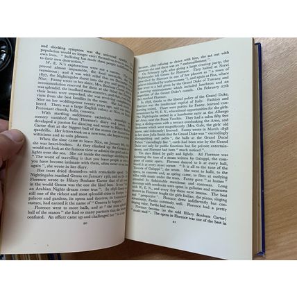 1950 "FLORENCE NIGHTINGALE" 1ST ED CECIL WOODHAM-SMITH ILLUSTRATED HB BOOK (P5)