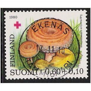 Mi 864: 60 p. + 10 p. Red Cross Fund: Woolly Milk-cap (Lactarius torminosus).