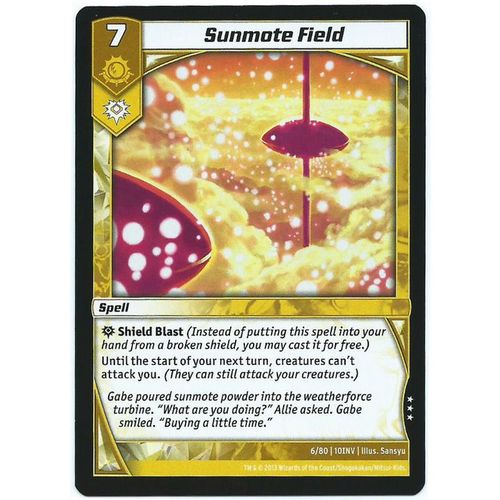 Kaijudo - Invasion Earth - #6/80 - Sunmote Field