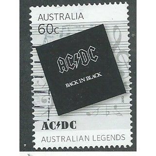 AUS 2013 60c 'AUSTRALIAN LEGENDS- AC/DC' FINE USED (EBID37-844)