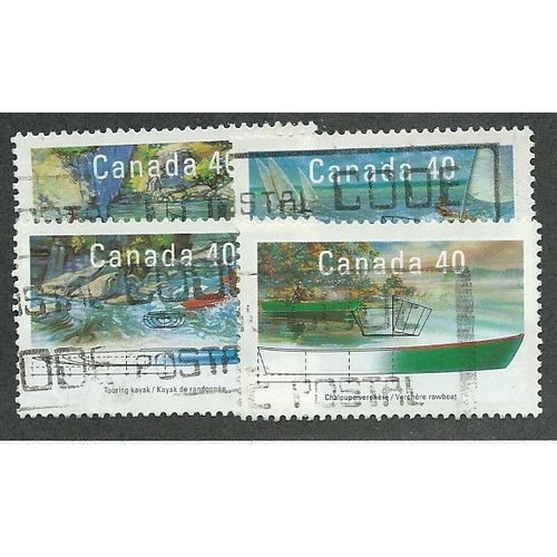 CAN 1991 SET 'SMALL CRAFTS (3RD SERIES)(4v) ' FINE USED (EBID38-867)