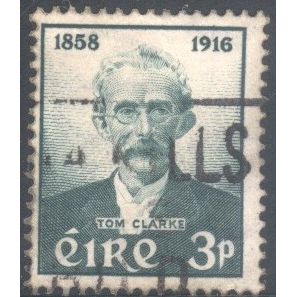 Ireland 1958 - SG172 - 3p green - Tom Clarke (Patriot) - used