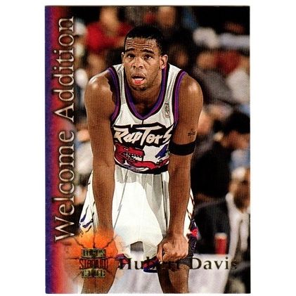 1997 Topps Stadium Club Basketball Card #17 Hubert Davis Toronto Raptors