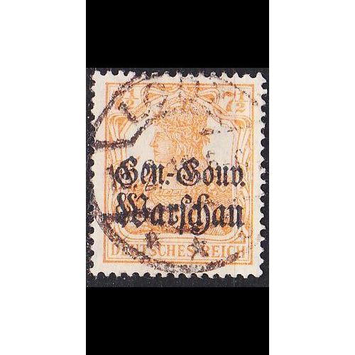 GERMANY REICH Besetzung [Polen] MiNr 0009 a ( O/used ) [01]